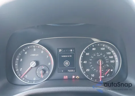 2018 Hyundai Elantra Sport z USA, uszkodzony, nr VIN KMHD04LB0JU588798